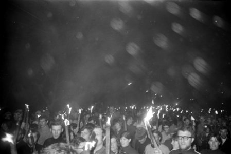 Eerste Europese nachtcross in Amsterdamse Bos, 21 februari 1971, Bestanddeelnr 924-2854
