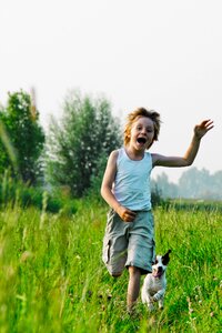 Joy freedom carefree