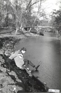Eerste ijs in het Vondelpark te Amsterdam, Bestanddeelnr 060-0162