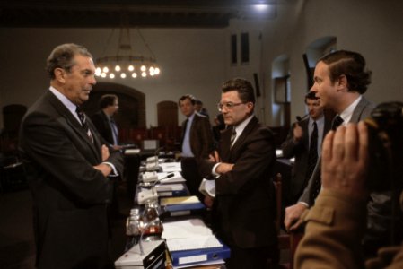 Eerste dag verhoren Parlementaire enquete commissie RSV oud premier Biesheuvel , Bestanddeelnr 253-8860