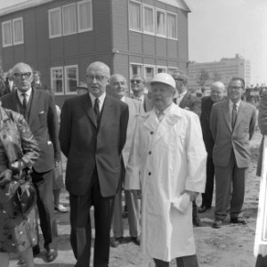 Eerste paal voor concertgebouw in Rotterdam, Bestanddeelnr 914-1168