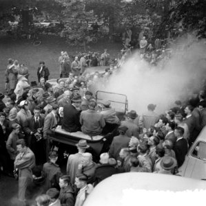 Eerste traditie uit Pionier Automobielen Club . Start Utrecht, Bestanddeelnr 908-0623