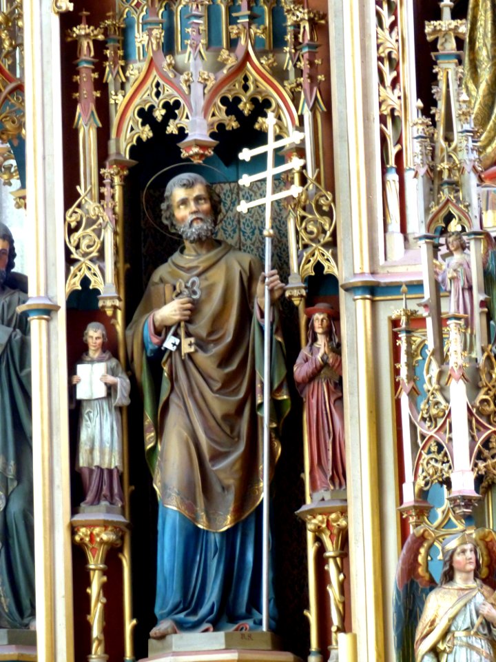 Eferding Pfarrkirche - Hochaltar 5