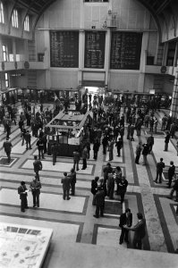 Effectenbeurs in Amsterdam, interieur, Bestanddeelnr 927-7647