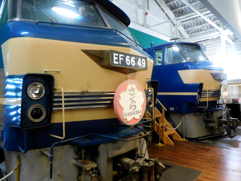 EF66s at The Diorama Kyoto Japan 02