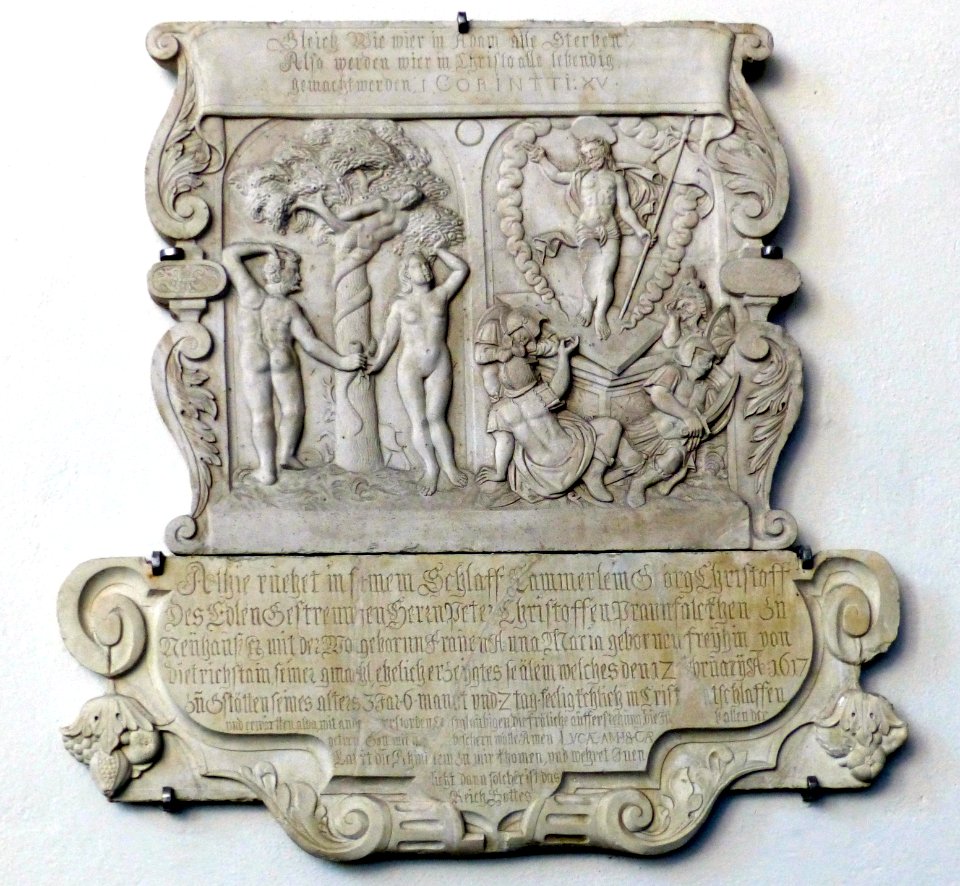 Eferding Pfarrkirche - Epitaph Praunfalk Georg 1