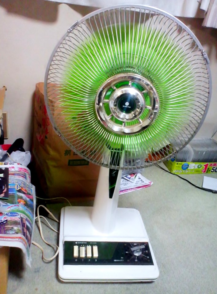 EF-C30N electric fan which we can understand when SANYO Electrics manufactured