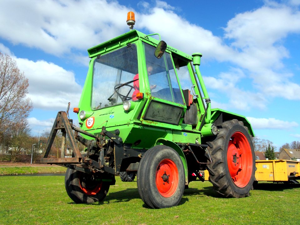 Eersteling Ambachten dag 2013, Deutz tractor