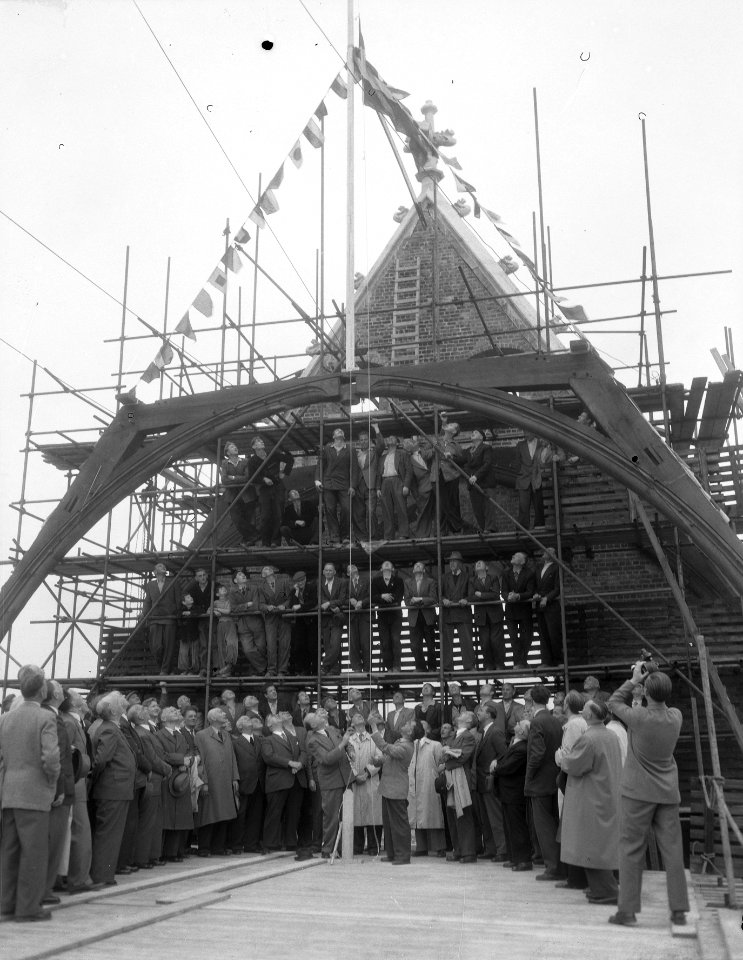 Eerste spant St Laurenskerk Rotterdam, Bestanddeelnr 906-5031