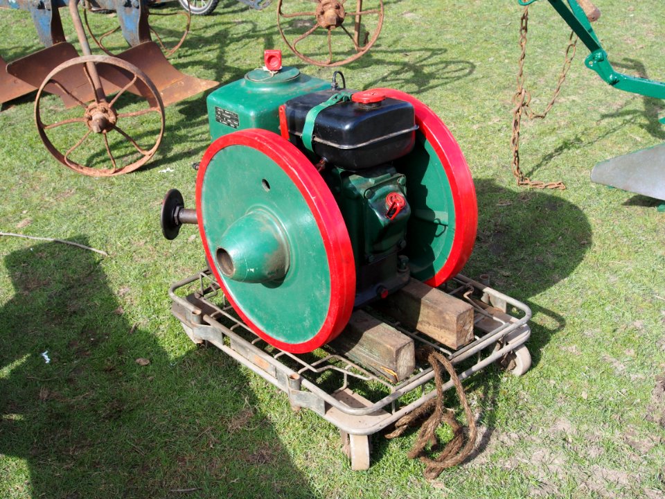 Eersteling Ambachten dag 2013, Deutz MAN T11 engine