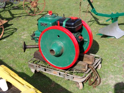 Eersteling Ambachten dag 2013, Deutz MAN T11 engine pic2