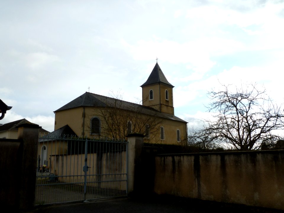 Eglise de Limendous vue 01