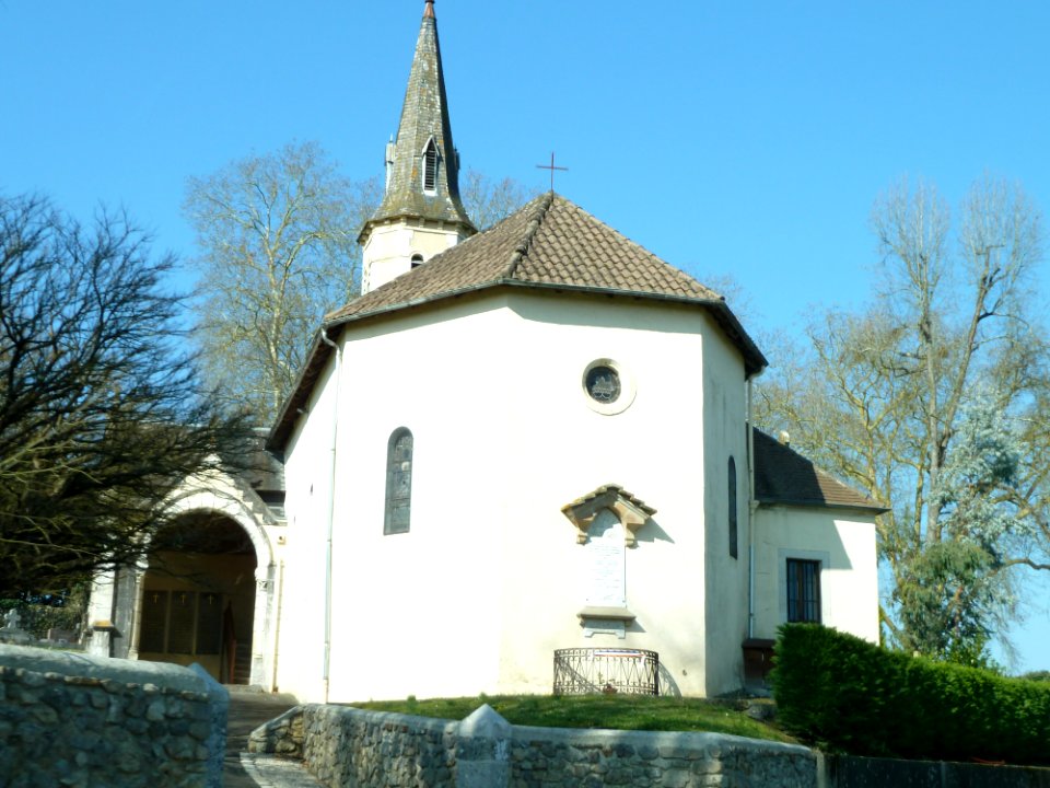 Eglise de Laà-Mondrans vue 2