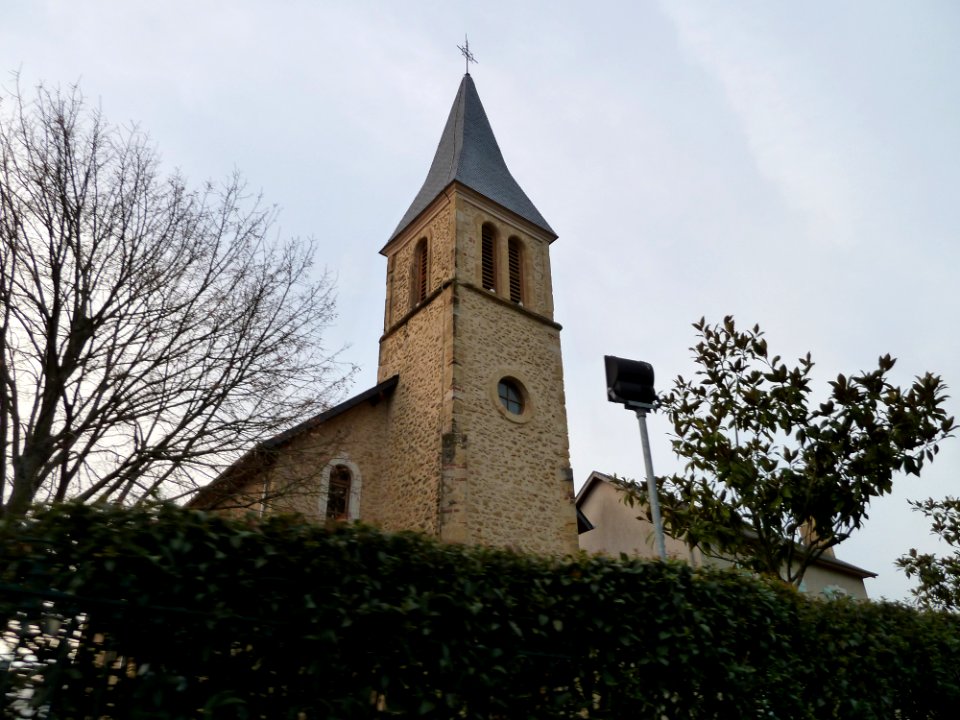 Eglise de Vignes (Pyrénées-Atlantiques) vue 2