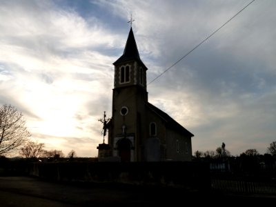 Eglise de Coublucq vue 4