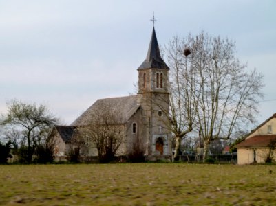 Eglise de Coublucq vue 1