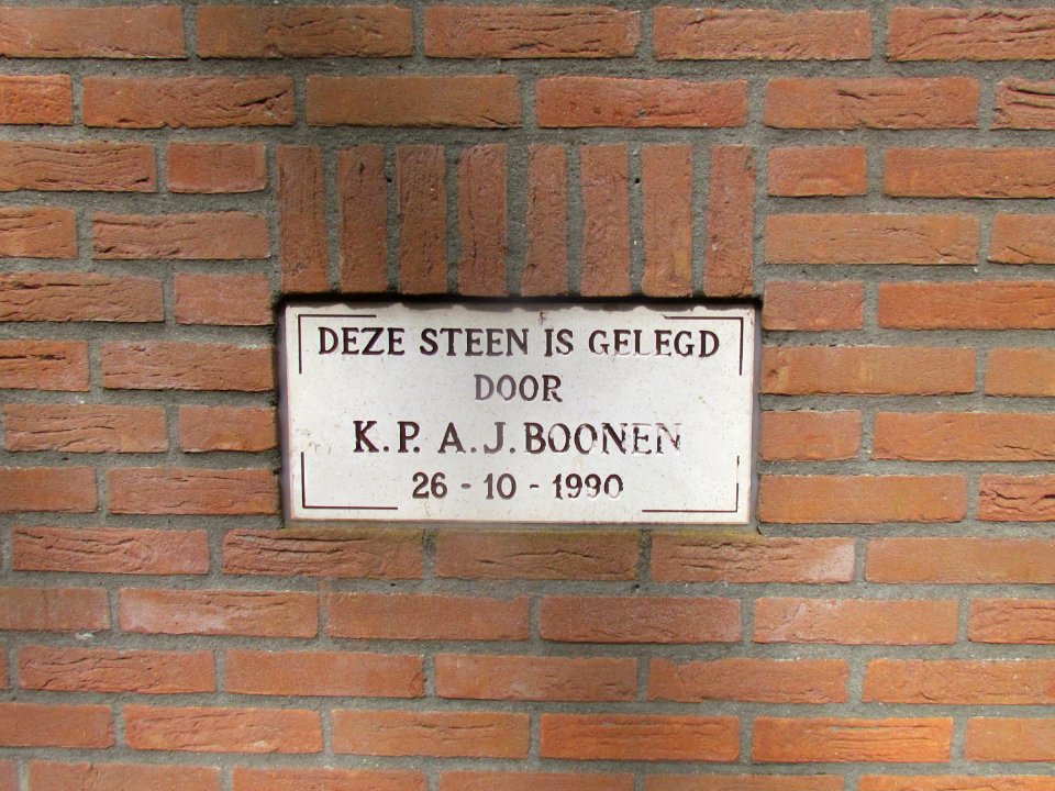 Eerste steen proefstal Spelderholt
