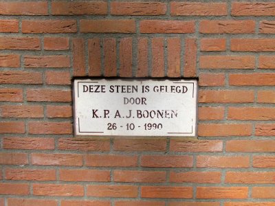 Eerste steen proefstal Spelderholt