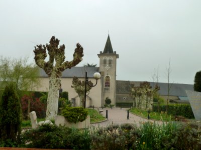 Eglise de Eslourenties-Daban vue 2