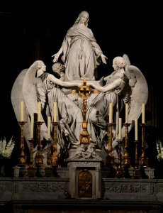 Eglise de la Madeleine Charles Marochetti Ravissement de Sainte Marie-Madeleine 2 27102018