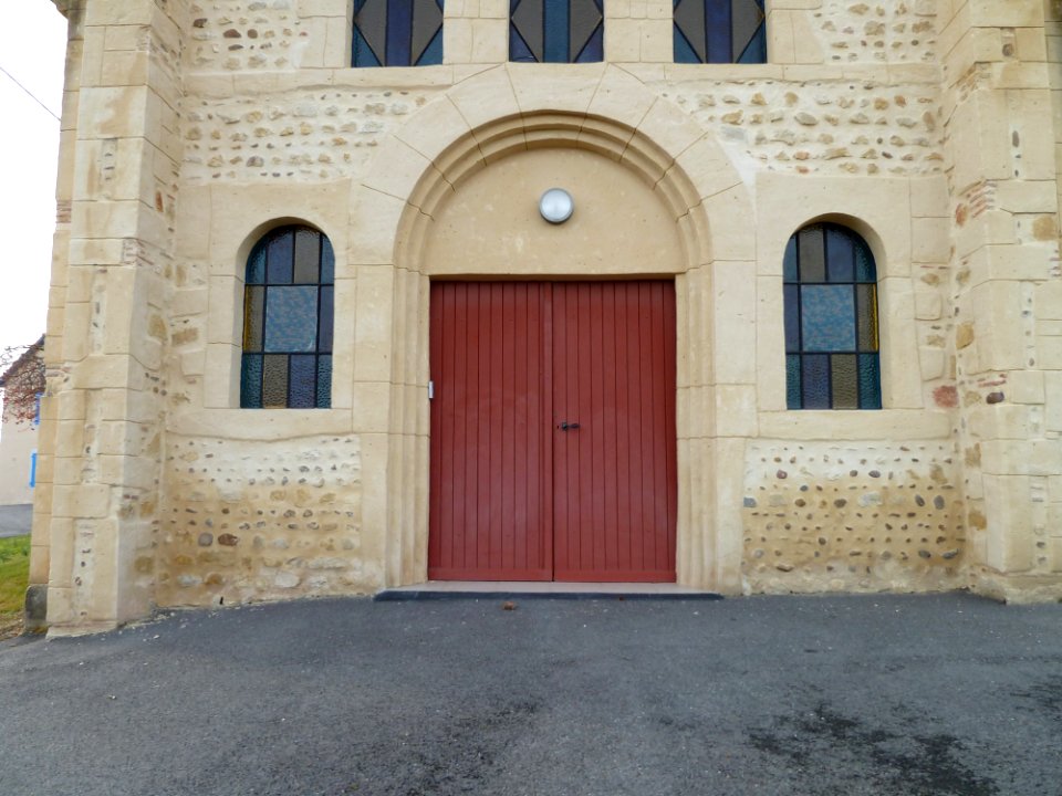 Eglise de Lonçon vue 3
