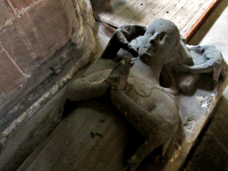 Effigy of Judge, Shrewsbury Abbey