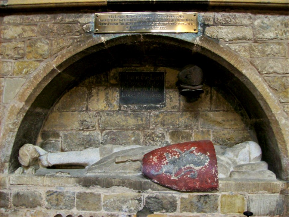 Effigy of knight, Melton Mowbray