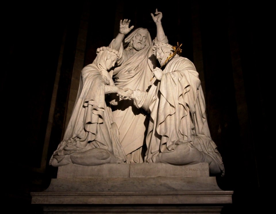 Eglise de la Madeleine James Pradier Mariage de la Vierge 3 27102018