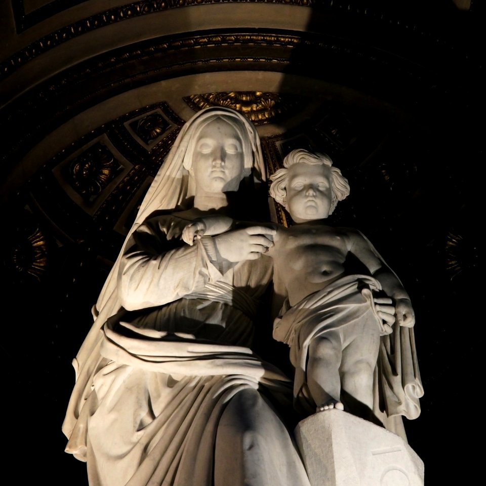 Eglise de la Madeleine Charles Emile Seurre Vierge à l'Enfant 2 27102018