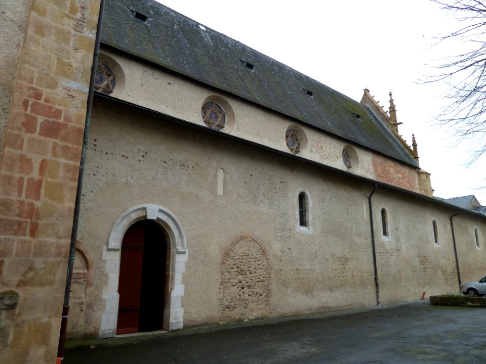 Eglise de Morlaàs vue Est