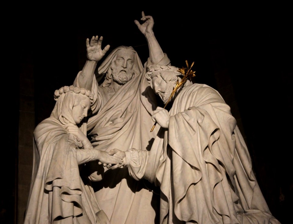 Eglise de la Madeleine James Pradier Mariage de la Vierge 1 27102018