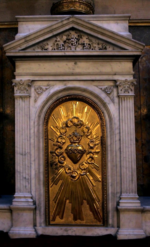 Eglise de la Madeleine Tabernacle Sacré Coeur 27102018
