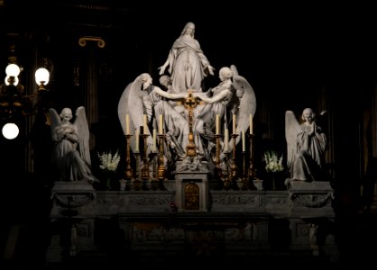 Eglise de la Madeleine Charles Marochetti Ravissement de Sainte Marie-Madeleine 1 27102018
