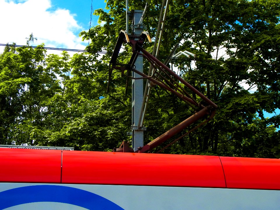 EG2Tv pantograph (side view)