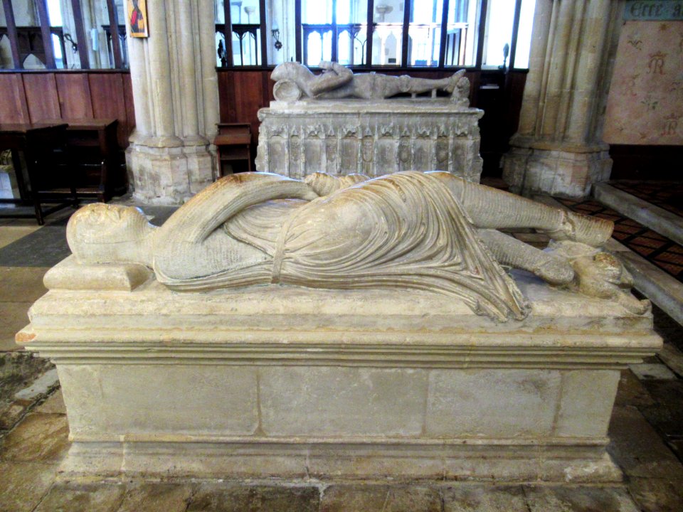 Effigy of William de Valence, Dorchester Abbey 05