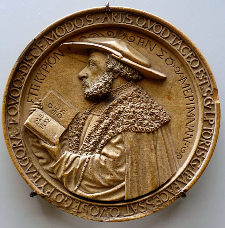 Effigy of the Physician and Humanist Adolph Occo II, Augsburg, c. 1540, boxwood - Bode-Museum - DSC03365
