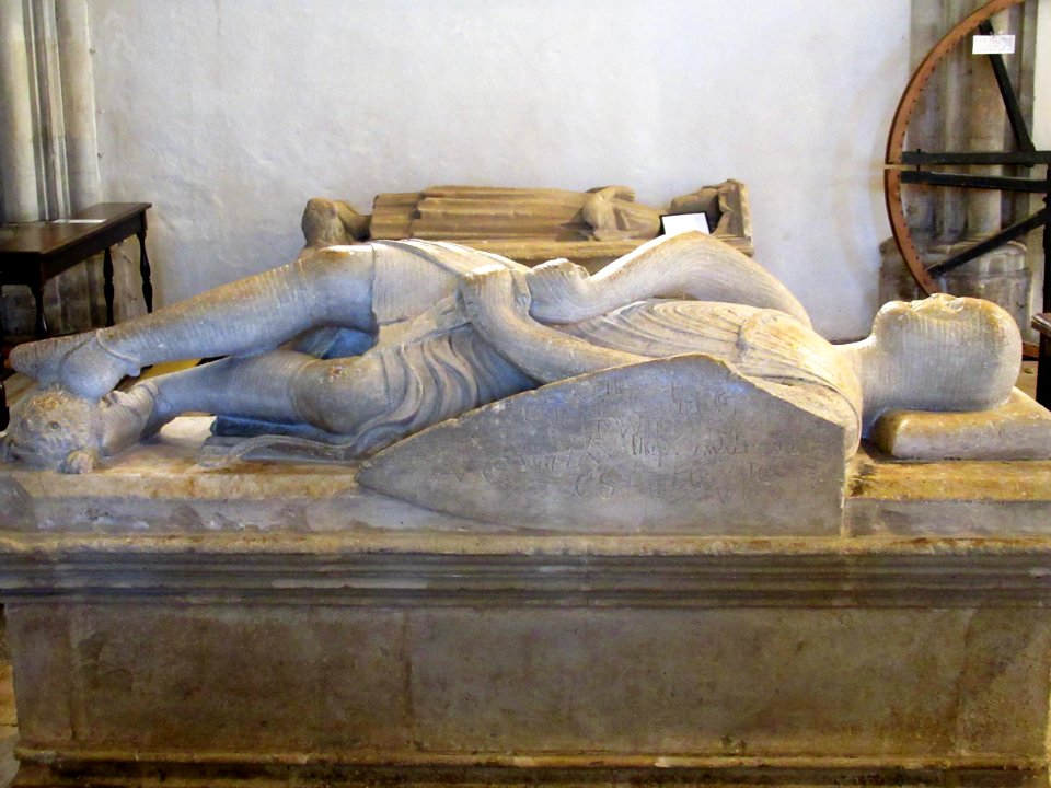 Effigy of William de Valence, Dorchester Abbey 02