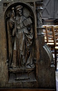 Eglise Orbais-l'Abbaye 2011 stalles jouee 4