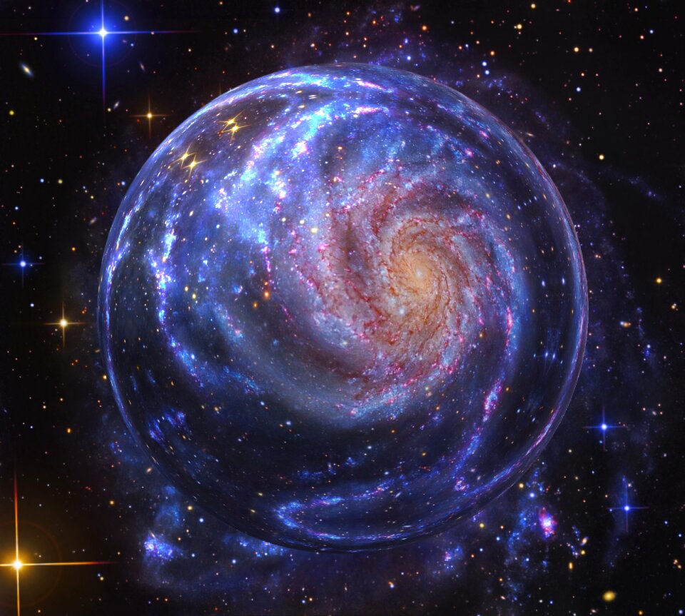 Universe milky way night sky