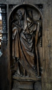 Eglise Orbais-l'Abbaye 2011 stalles jouee 5