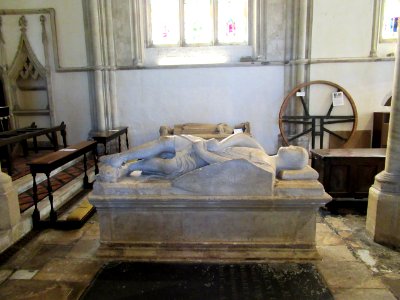 Effigy of William de Valence, Dorchester Abbey 01