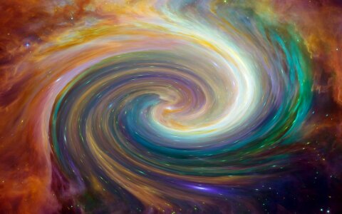 Universe milky way night sky