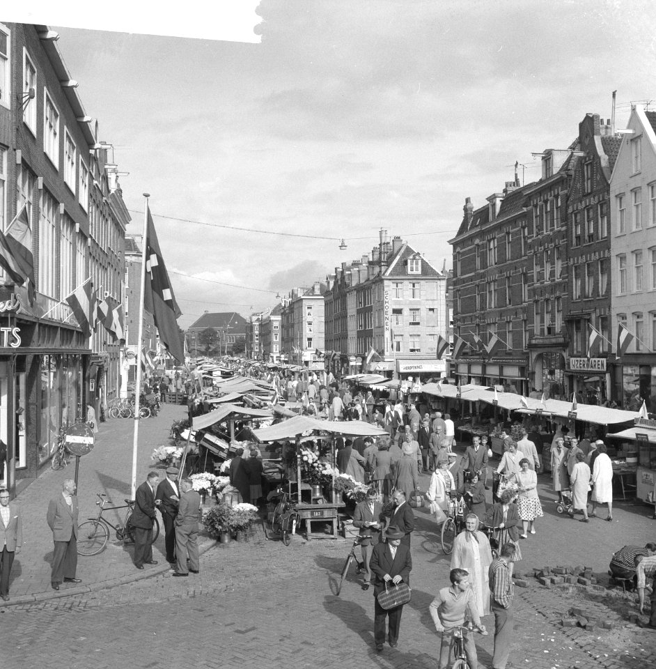 Eerste marktdag van Dapperstraat, Bestanddeelnr 912-9883