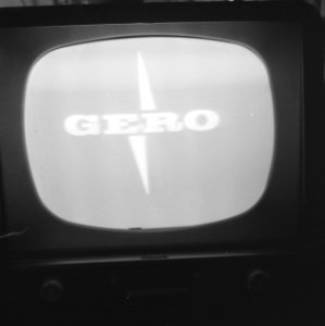 Eerste reclamespots op TV, reclame Gero, Bestanddeelnr 919-9359