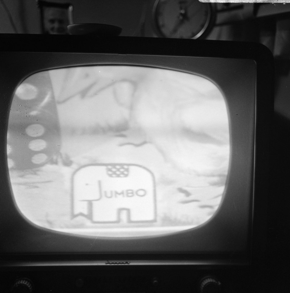 Eerste reclamespots op TV, reclame Jumbo-spelen, Bestanddeelnr 919-9362