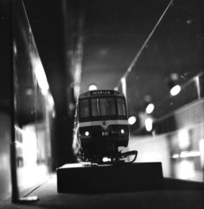 Eerste proefrit metro-rijtuig (1 april grap), Bestanddeelnr 917-5972