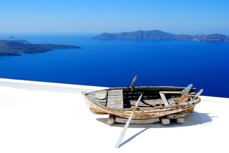 Vacation summer greece photo