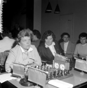 Eerste ronde Internationaal Damesschaaktoernooi te Emmen, Bestanddeelnr 908-9175