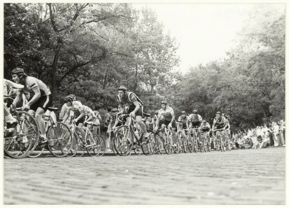 Eerste Ronde Kopje van Bloemendaal, winnaar werd de Haarlemmer Jan van Wijk
