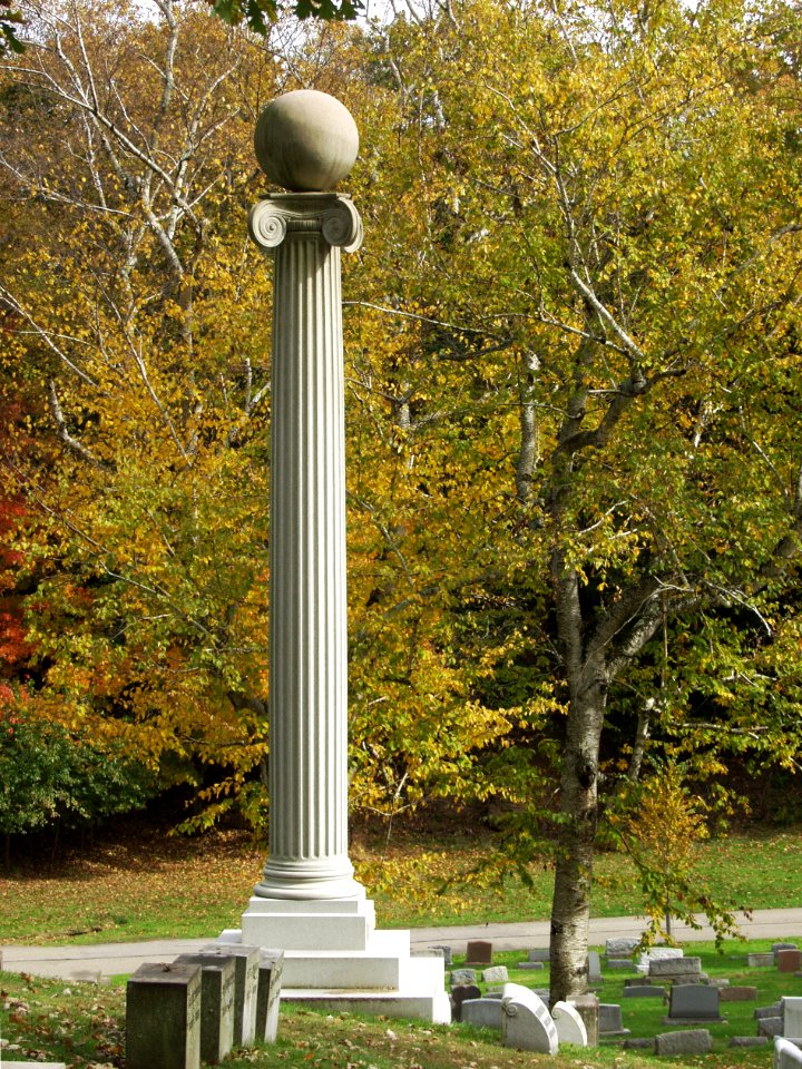 Eggers Monument, Allegheny Cemetery, 2015-10-27, 01
